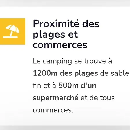 Mobilhome Vendee Ocean 캠프장 *