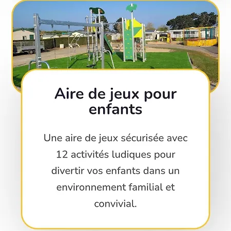 Mobilhome Vendee Ocean Campingplatz Brem Sur Mer